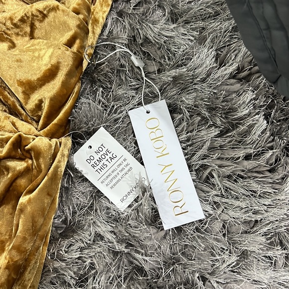 Ronny kobo lorinna dress in butterscotch - Picture 7 of 9